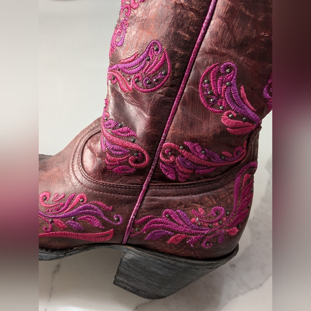 Old Gringo Dulce Calavera Skull Boots 7B - Picture 3 of 8